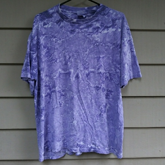 Vintage Other - 🌴SALE🌴Vintage Purple Tie Dyed Distressed T Shirt